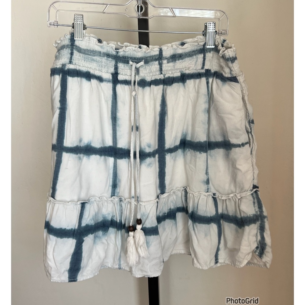 Anthropologie Pilcro Tie Dye Mini Skirt XL - Picture 2 of 7
